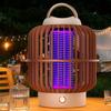 Mute Mosquito Lamp Safety Bug Zapper Trap Lamp Solar Power Mosquito Killer  Emergency