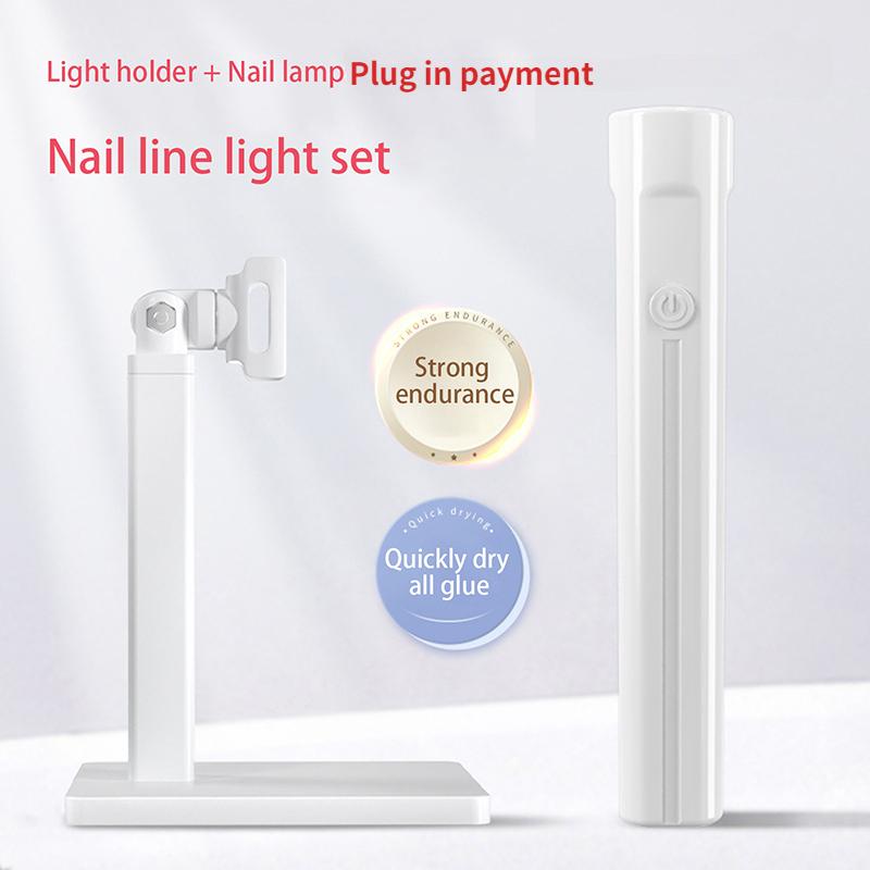 Handheld Portable Mini Nail Dryer And Support Fast Curing For Color Gel Quick Dry Nail Art Curing Gel Polish Nail Glue