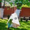 Smart Birds Hanging Feeder Transparent with Camera Home Pet Bird Feeder 1080P HD Easy Installation for Outdoor Garden