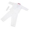 Kids Taekwondo Uniform with Belt Polyester and Cotton Breathable Soft Kids Sports Karate Uniform for Martial Arts Training for Boys Girls XXS