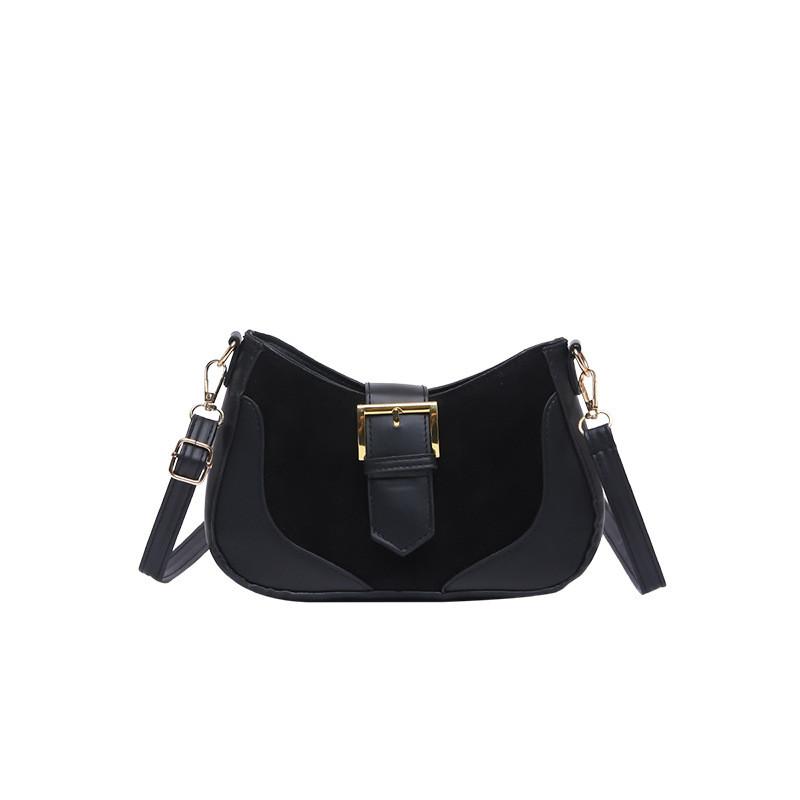 

Pu Small Square Bag With Stitching For Street Fashion Casual Daily Use