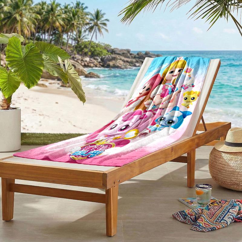Magic Sweety Fashion Beach Towel: Ideal for Summer Adventures Soft, Absorbent and Quick Drying Suitable for Swimming and Bathing