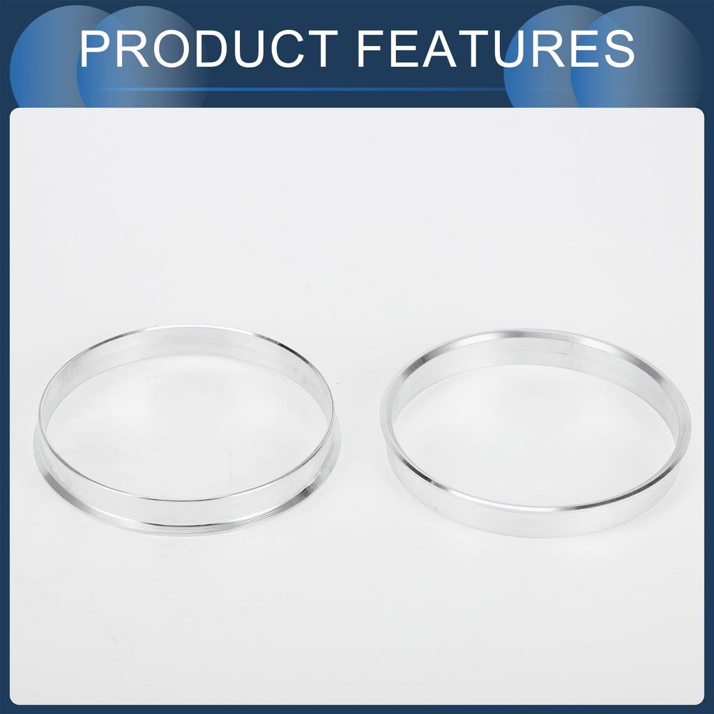 INFINAUTO Hub Centric Ring 70.6mm Inner Diameter to 73.1mm Outer