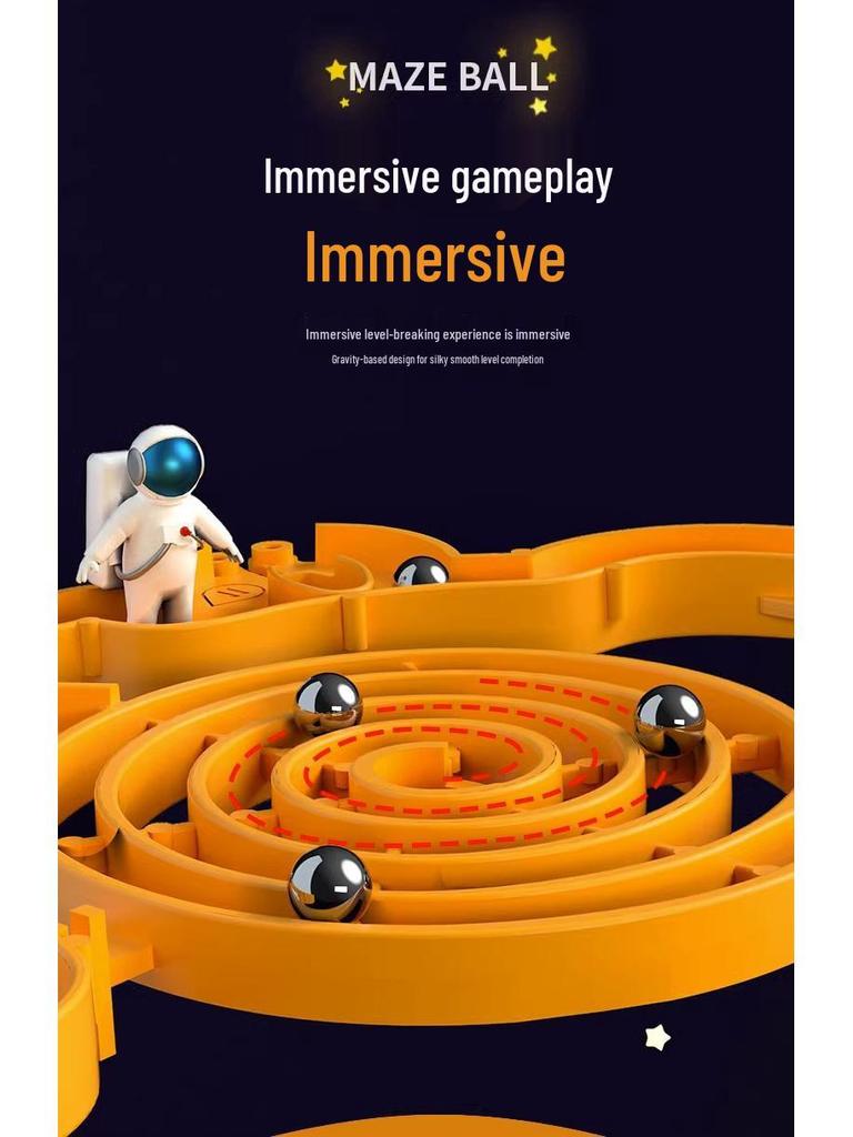 Magnetic 3D Maze Toy for Kids: Educational Ball Puzzle for Ages 3-6