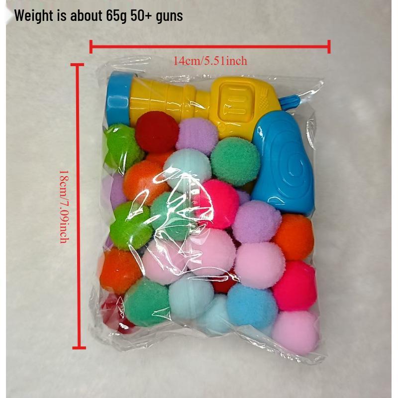 Interactive Cat Toys: Plush Gun & Self-Hi Toys