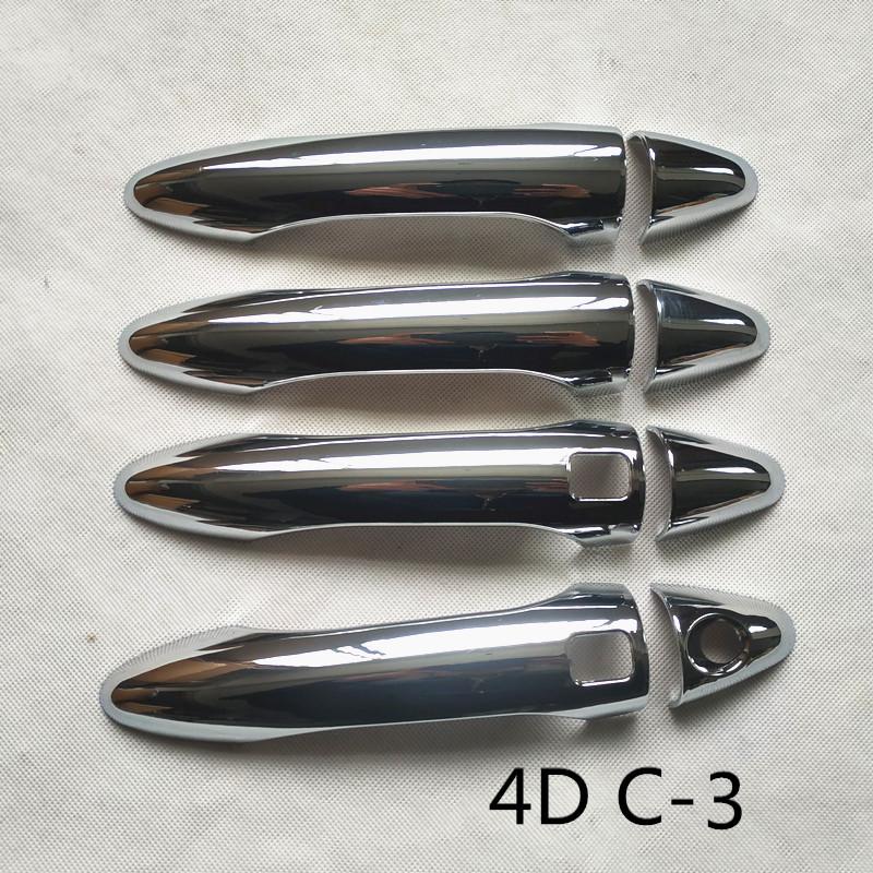 For Kia Cerato Forte K3 YD Koup 2013 2014 2015 2016 2017 Accessories Door Handle Cover Trim Plastic Chrome
