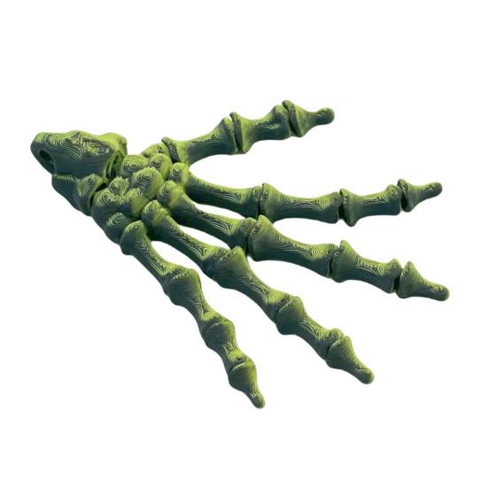 Ghost Hand Decoration Realistic 3D Printed Skeleton Hand Model Haunted House Ornament DIY Project Accent