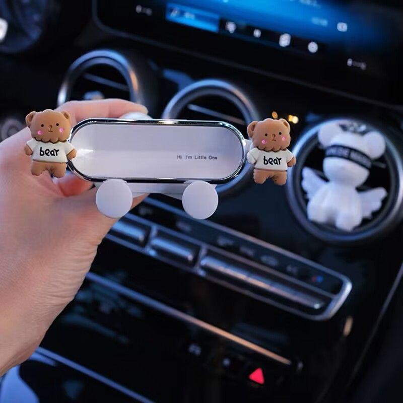 2024 Cartoon Car Air Vent Phone Holder & Navigation Bracket