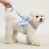 Cute Bow Dog Chest Strap Adjustable Cat Leash Pet Clothes Pet Harness  Travel