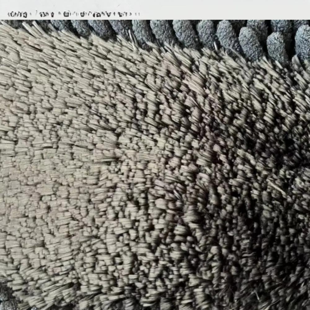 Chenille-Perlengarn-Badezimmer-Verdickungsmatte, rutschfeste Badteppiche im Waschbecken, Badewannen-Seitenbodenteppich, Duschraum-Fußmatte, Memory Foam 3D-Pad