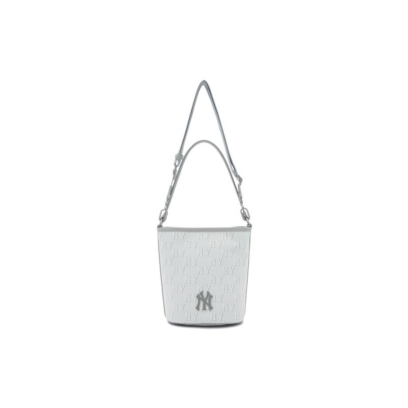 

MLB Cotton Bucket Bag, Crossbody Handbag, Shoulder Bag Unisex Gray Casual 3ABML024N-50CGL сірий колір
