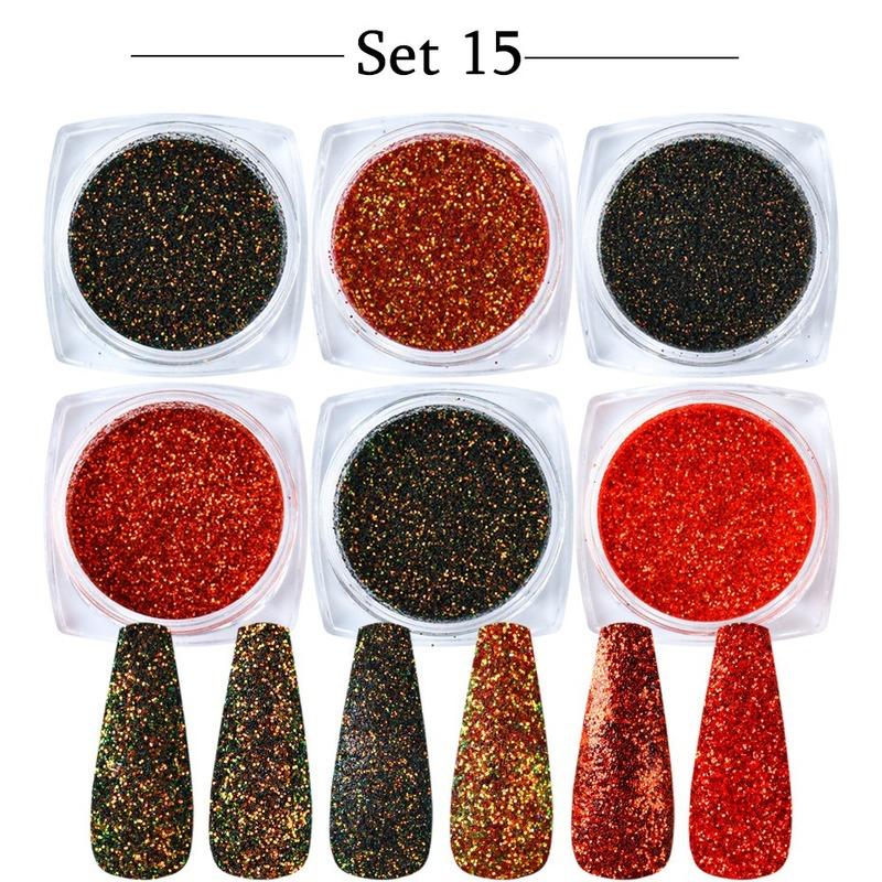 Mixed Color Nail Art Glitter Rhinestone Crystal Gems Jewelry Bead Manicure Decoration Accessories Nail Supplies For Professional