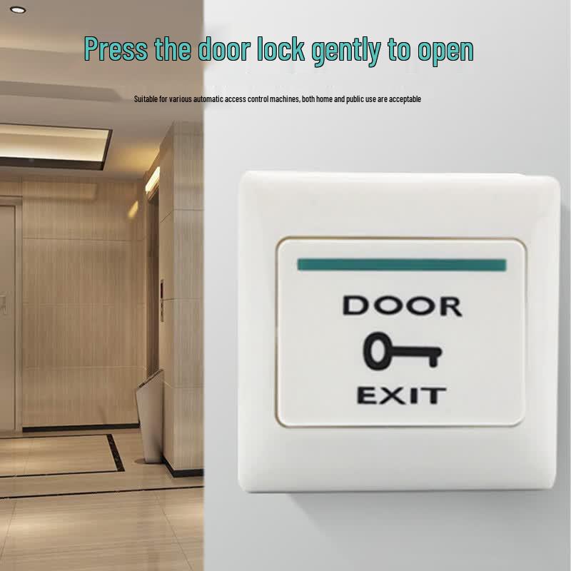 JIANGPU A8 Concealed 86-Type Access Control Exit Button