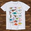 26 Dinosaurs Names And Pictures Kids Novelty Hilarious Witty Humor Birthday Des Unisex T-Shirt