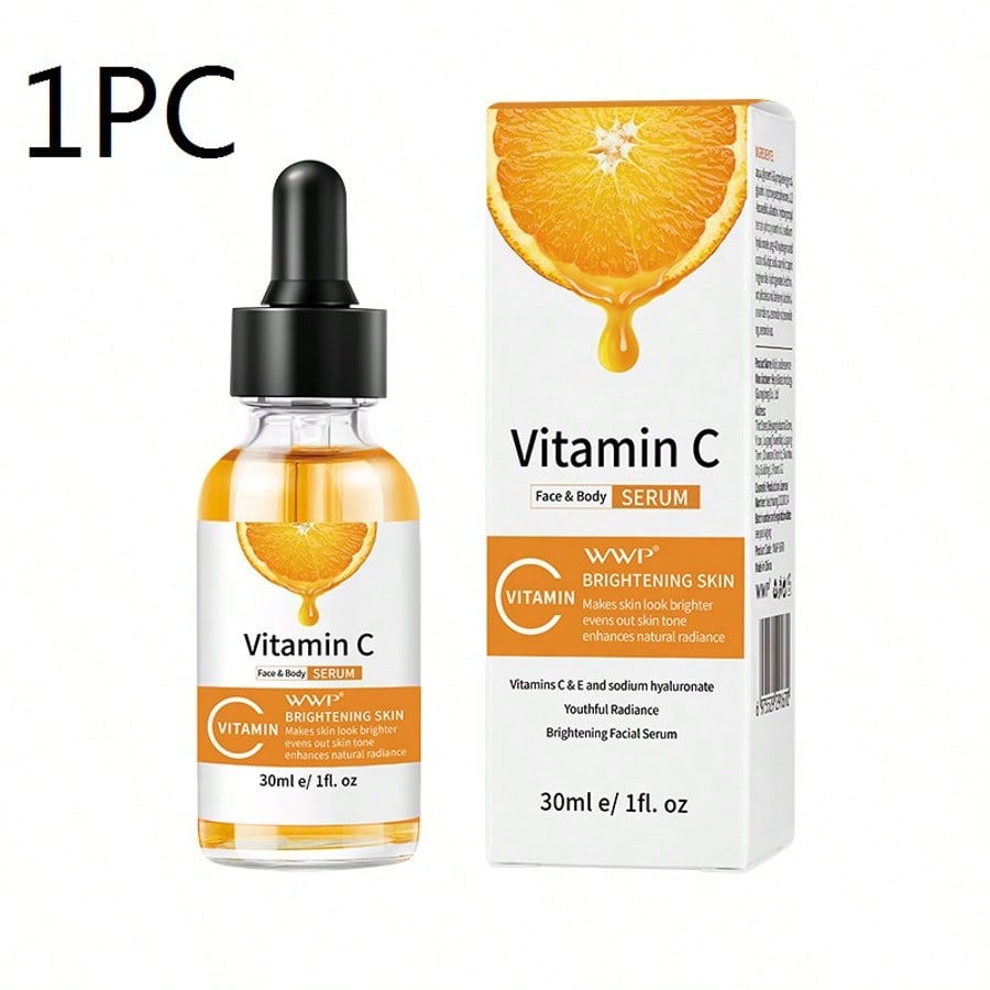 1PC Vitamin C Serum, Hydrating And Moisturizing, Brightening The Face Complexion, Control Oil, Fade