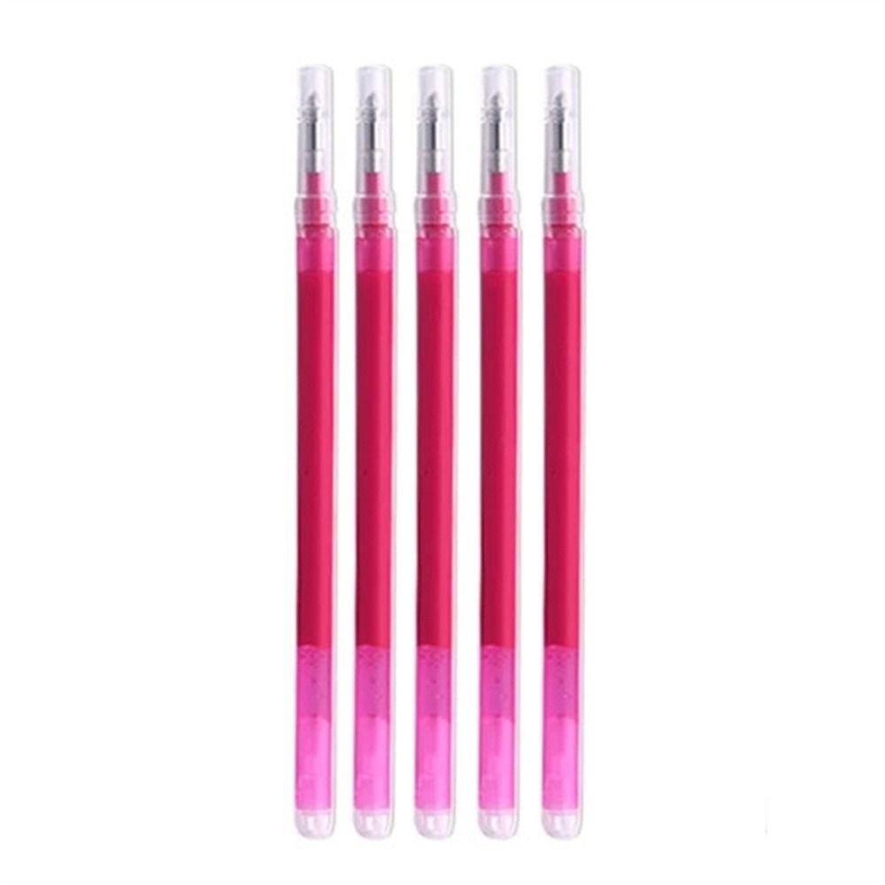 Glatt Skriving Utslettbar Refillstift 0,7 mm 0,5 mm Gelpennrefill Utslettbar Pennrefill Skrivesaker