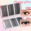 600 Tufts Of D-Curve Single Tufts Of False Eyelashes 8-16Mmdiy Segmented Self-Grafting Natural Dense Hair