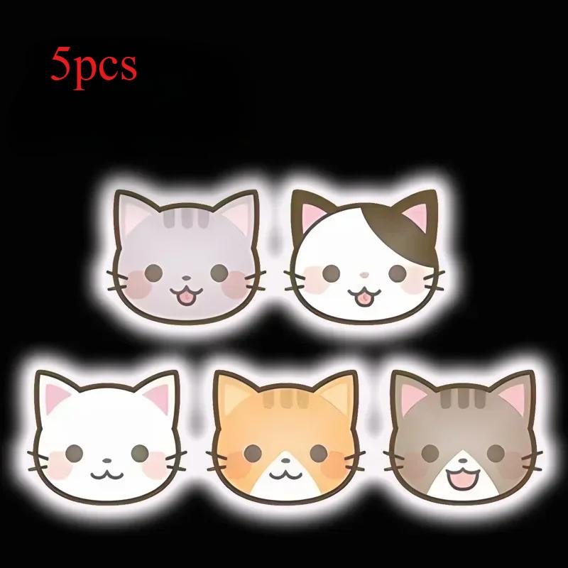 

Светоотражающая предупреждающая наклейка для кузова электромобиля светоотражающая наклейка для мотоцикла, индивидуальность, креативный робот, декоративная наклейка