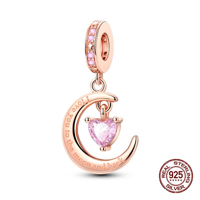 New Animals Charms Copper Sparkling Zircon Pendants Fit Original Charms Bracelets Beads Diy Jewerlry Accessories