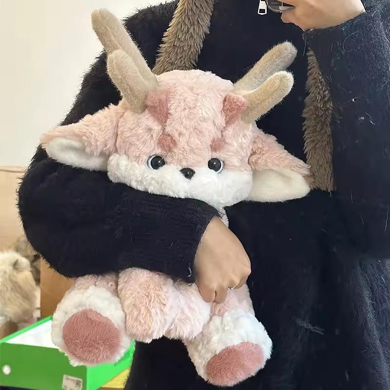 35Cm Cartoon Pink Dragon Plush Doll Cute Stuffed Animal Plush Toy Kawaii Soft Dragons Plushies Girls And Boys Birthday Xmas Gift