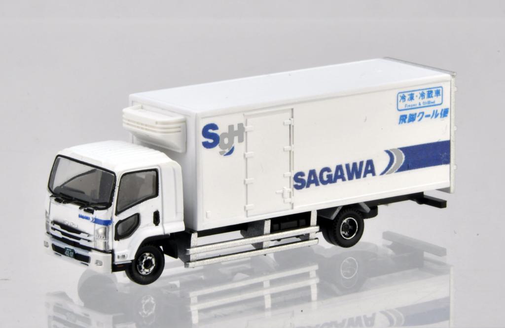 Tomytec The Truck Collection Truck Collection Logistics Site Truck Set E Sagawa Express Diorama Supplies 334590