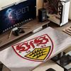 VfB Stuttgart Mouse Pad, Large Gaming Desk Mat, Non-slip XXL Mousepad for Laptop & Tablet, Mini PC Playmat with Stitched Edges