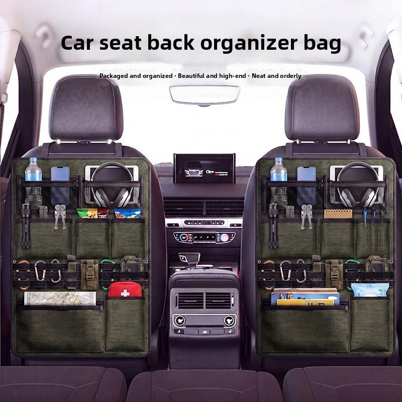 Car Seat Back Hanging Storage Bag 600D Oxford