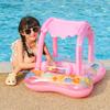 Baby Pool   Sunshade Swim   Infants Seat Boat Inflatable Toy with Awning Handle Small