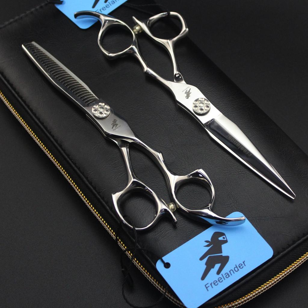 6.0 Inch Czw1-60 Hairdressing Scissors Barber Scissors Flat Scissors Bangs Scissors Tooth Scissors Thinning