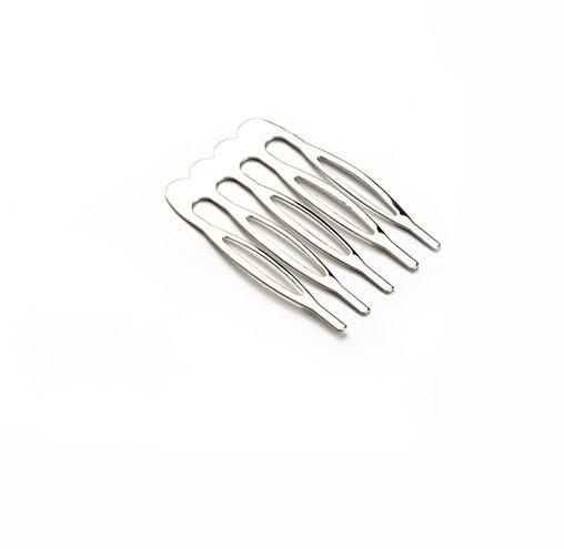 

10 шт./лот 5/8/10 зубьев Металлическая расческа для волос Заколки-крабы Заколки для волос DIY Ювелирные изделия Фурнитура и компоненты Свадебные украшения для волос F1810