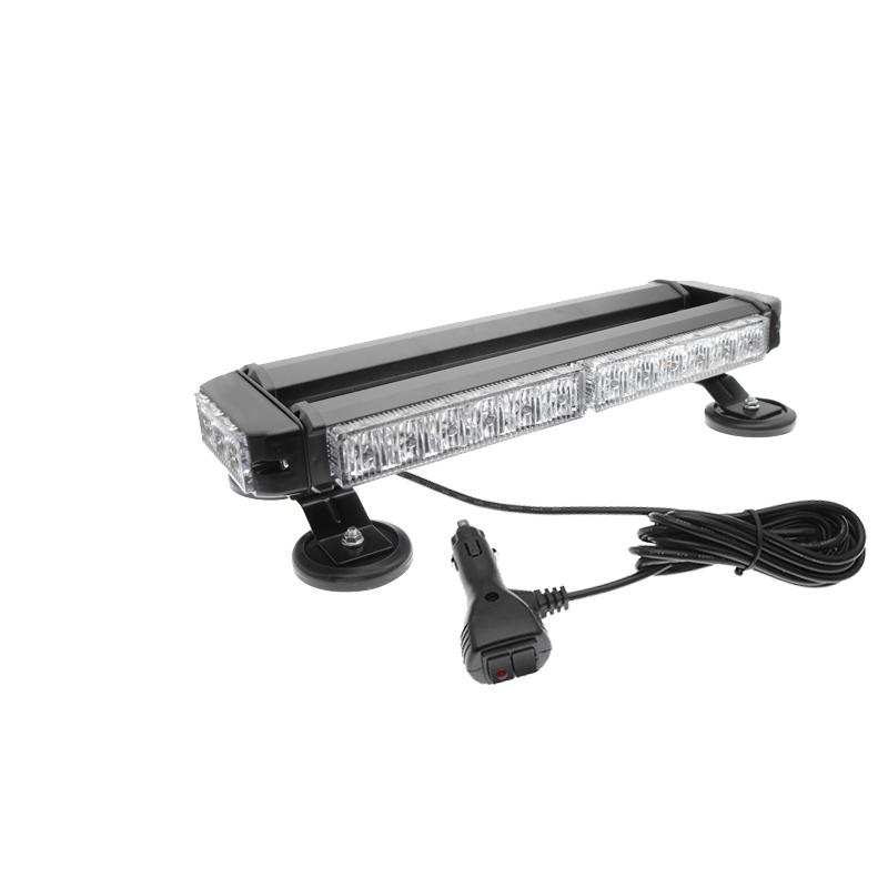 10inch Yellow Double Side Traffic Advisor Strobe Flash Light Bar Emergency Light Universal (13 Flashing Modes)
