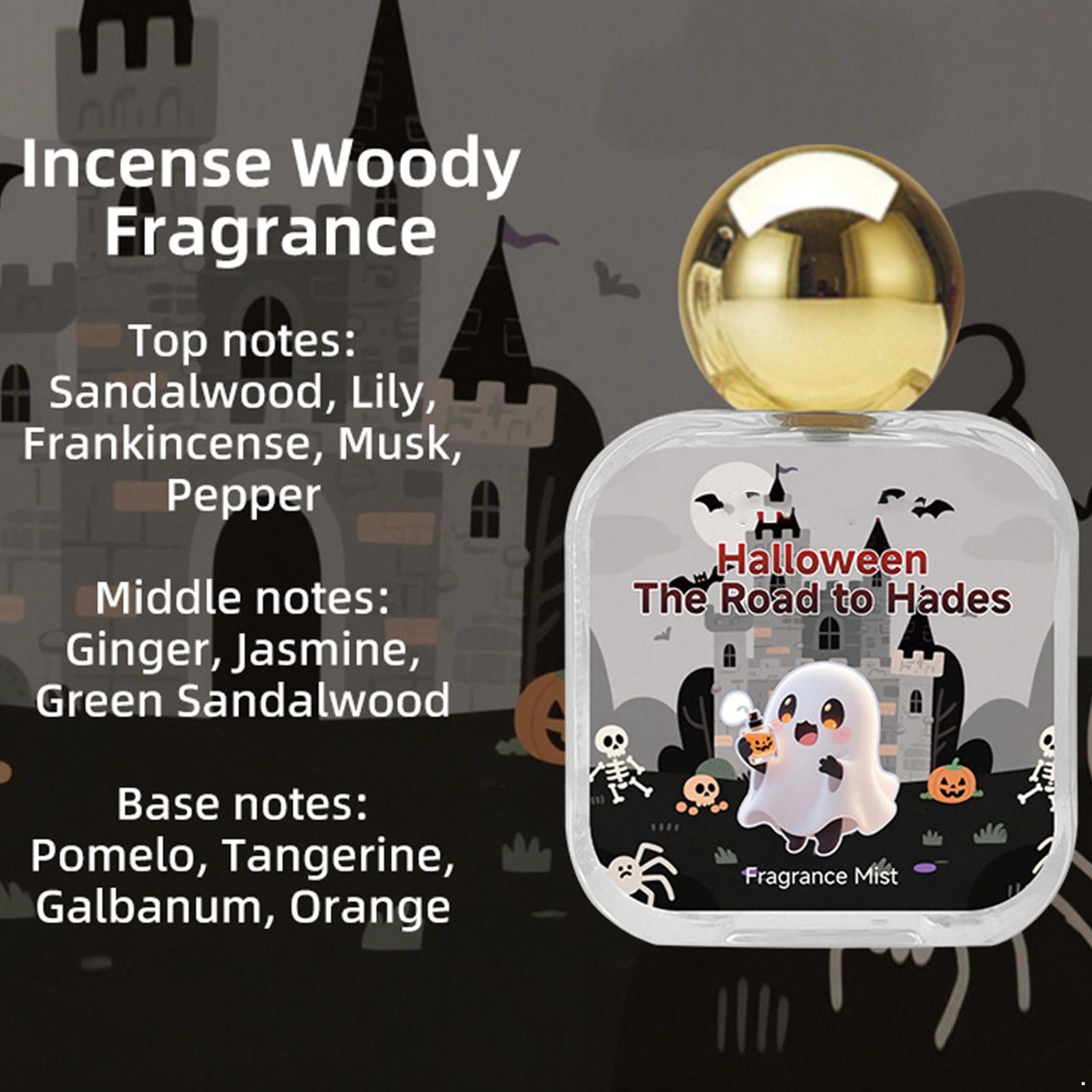 Long Lasting Perfume Mist for Women and Men Unisex Gorgeous Charming Fragrance for Halloween Theme Party Night Club Costume Event One Size