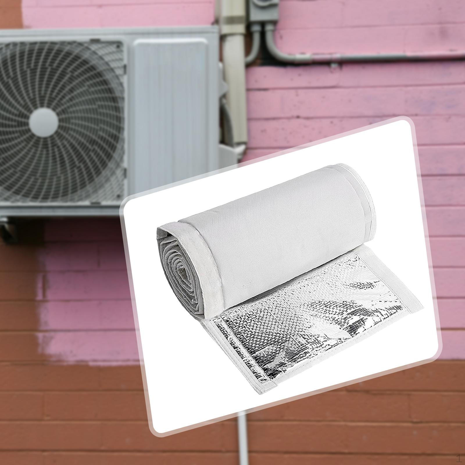 

AC Hose Cover for Air Outlet Tube, Insulation Sleeve 3.15inch світло-сірий колір