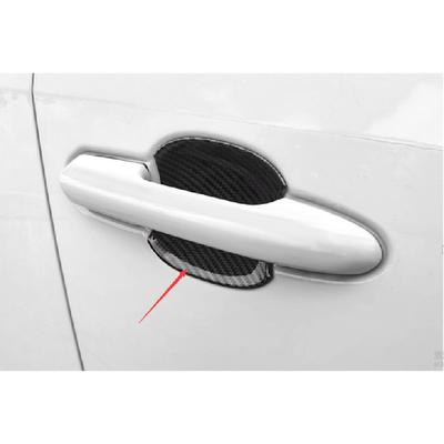 Carbon Fiber Door Handle Bowl Cup Cover Trim for - Toyota RAV4 Style B