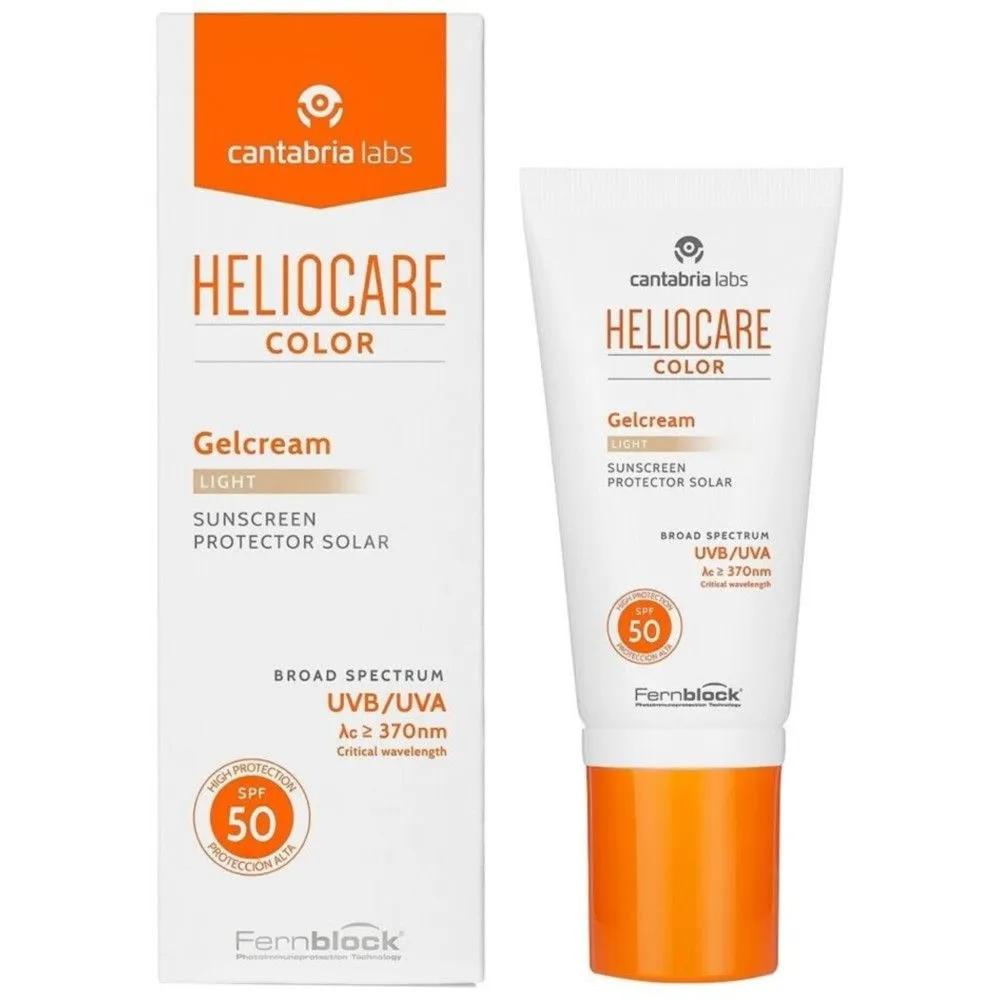 HELIOCARE Color Gel Cream Light SPF50 50ml Sun Care BB Cream Dual-Use Sunscreen