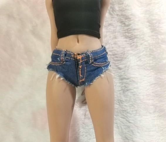 

scale action figure compatible with TBLeague body DMTOYS Fashion Bishoujo Mini Shorts Jeans shirt and shoes not [TOYBARJAPAN] 1/6 (head, body,
