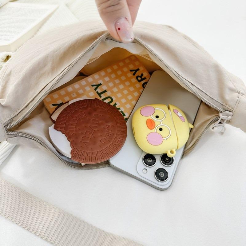 Women's bag new messenger bag nylon dumpling bag versatile casual shoulder messenger bag small cloth bag