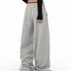 ICH MODE Women's Retro Plaid Patchwork Casual Pants