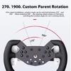 Ergonomic Racing Wheel Replacement Aluminum Frame Enhanced Grip Texture Easy To Use for Simulation Gaming Controllers