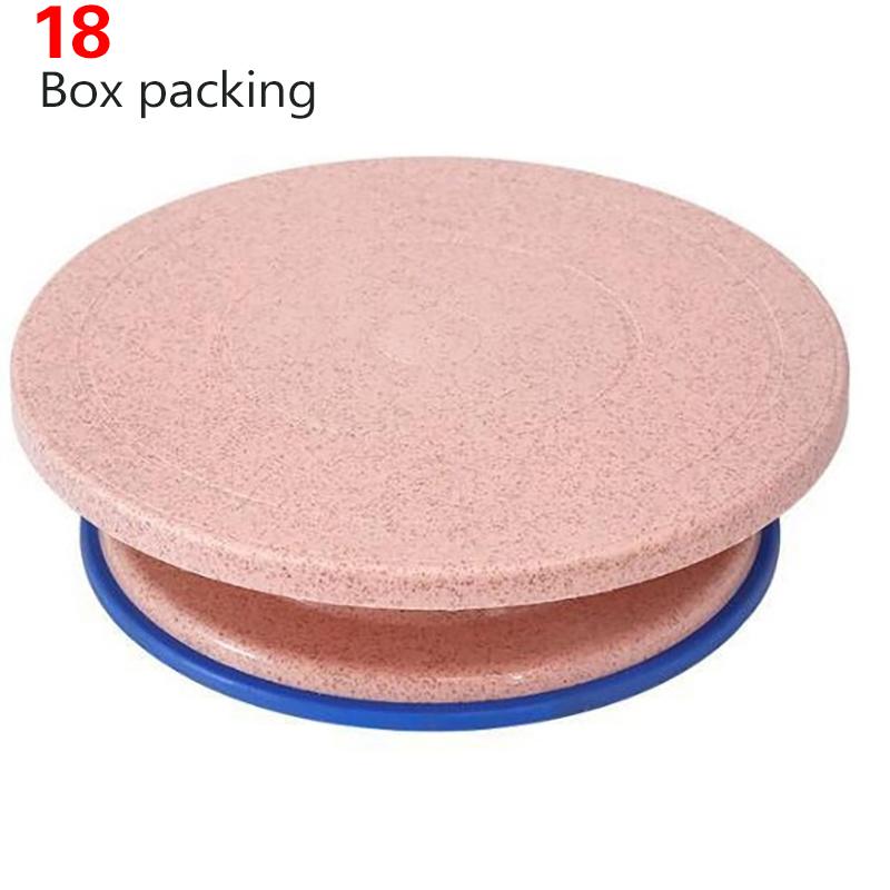 1Pcs Rotating Cake Turntable Anti-Skid Base For Carving Pottery Painting Cake Decoration Suitable For Baking And Pottery Lovers