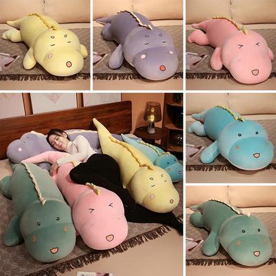 Dinosaur Plush Leg-Clamping Pillow - Large Size Bedtime Toy