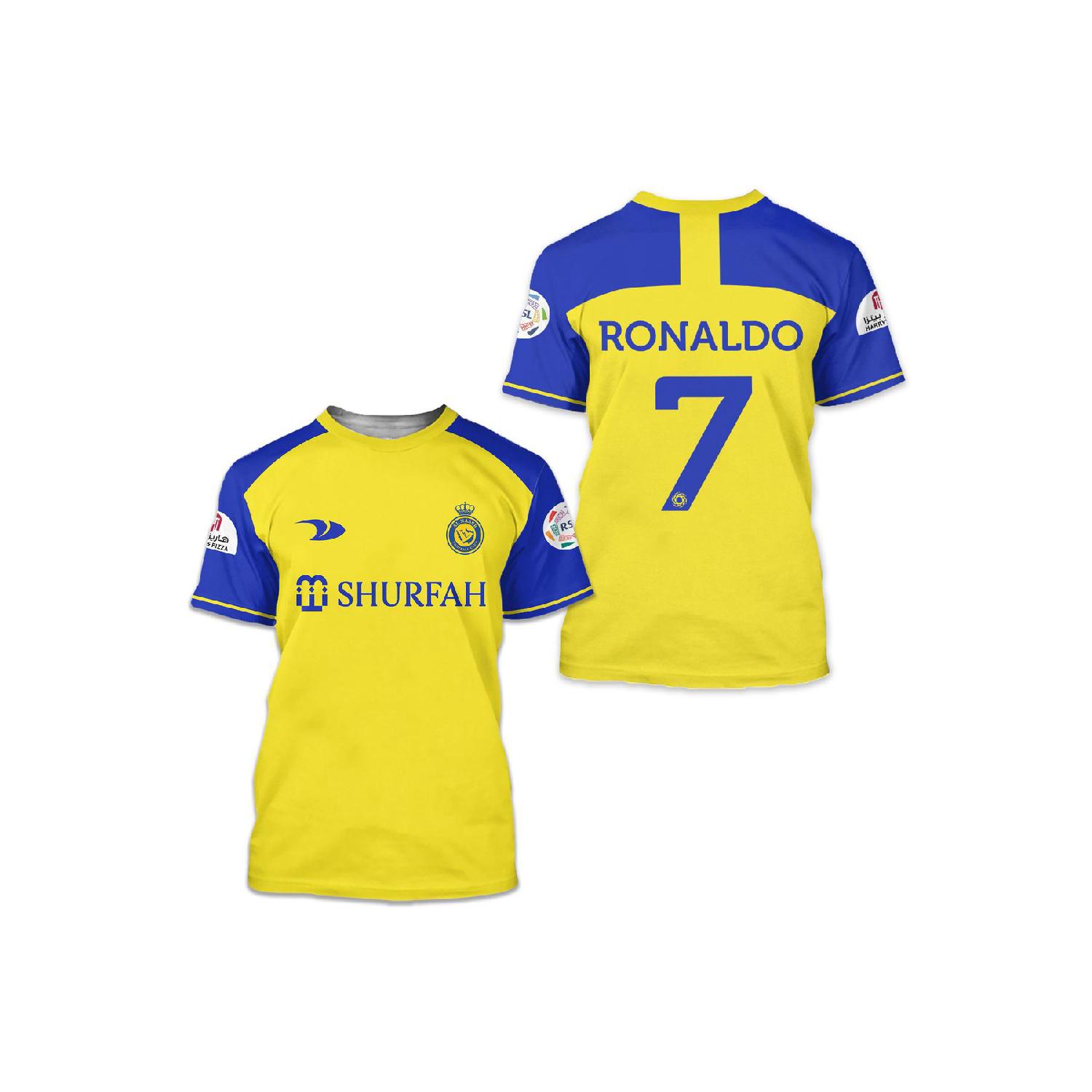 

Футбольная майка для взрослых Ronaldo All Nasr