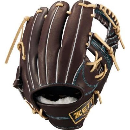 

ZETT Neo Status Бейсбольная перчатка для хардбола Кенты Имияма для второй базы и коричневая x пастельная, размер 3, тип, шорт-стоп, для правши, коричневый, (BPGB12630N)