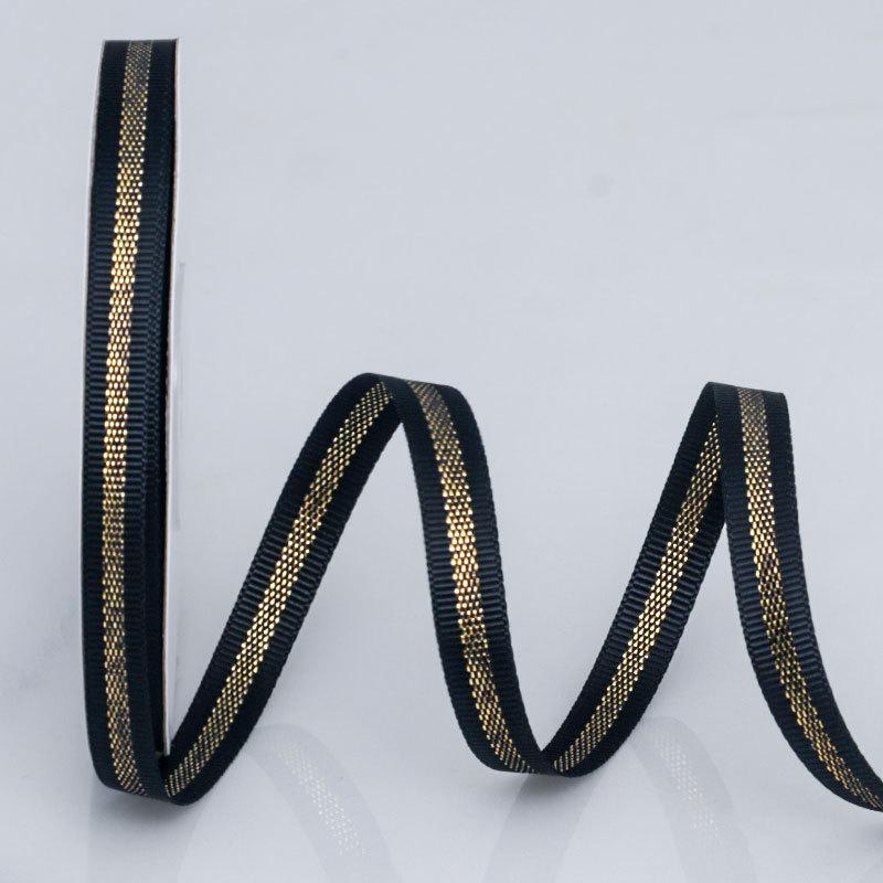 DIY Decorative Embellishments Romantic and Cozy Ribbed Edge Gold Onion Ribbon Handmade Diy Flower Cake Bag Decoration Floral Strip Threaded Ribbon