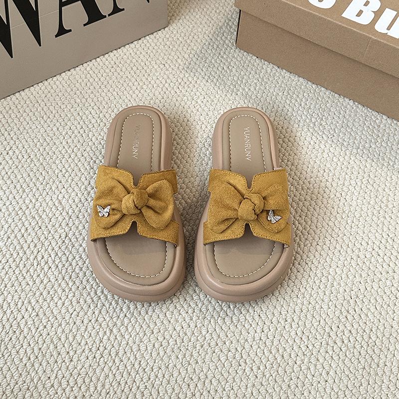 

Fairy wind comfortable soft-soled slippers 2025 summer new kinky cross strap fashion casual non-slip versatile sandals 35