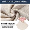 Small Rhombus Jacquard Waterproof Chair Cushion Cover Universal Chair Cover for All Seasons Home Chair Cover