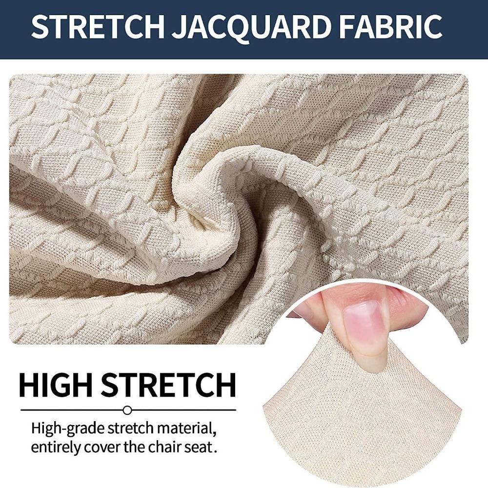 Small Rhombus Jacquard Waterproof Chair Cushion Cover Universal Chair Cover for All Seasons Home Chair Cover
