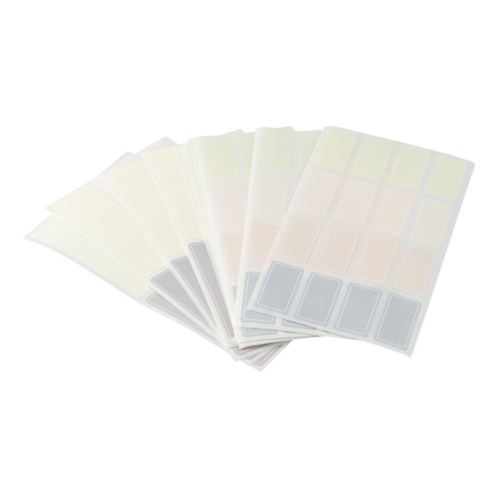 Self Adhesive Name Label Colorful Name Tags Stickers File Folders Labels Filing Envelops Tags