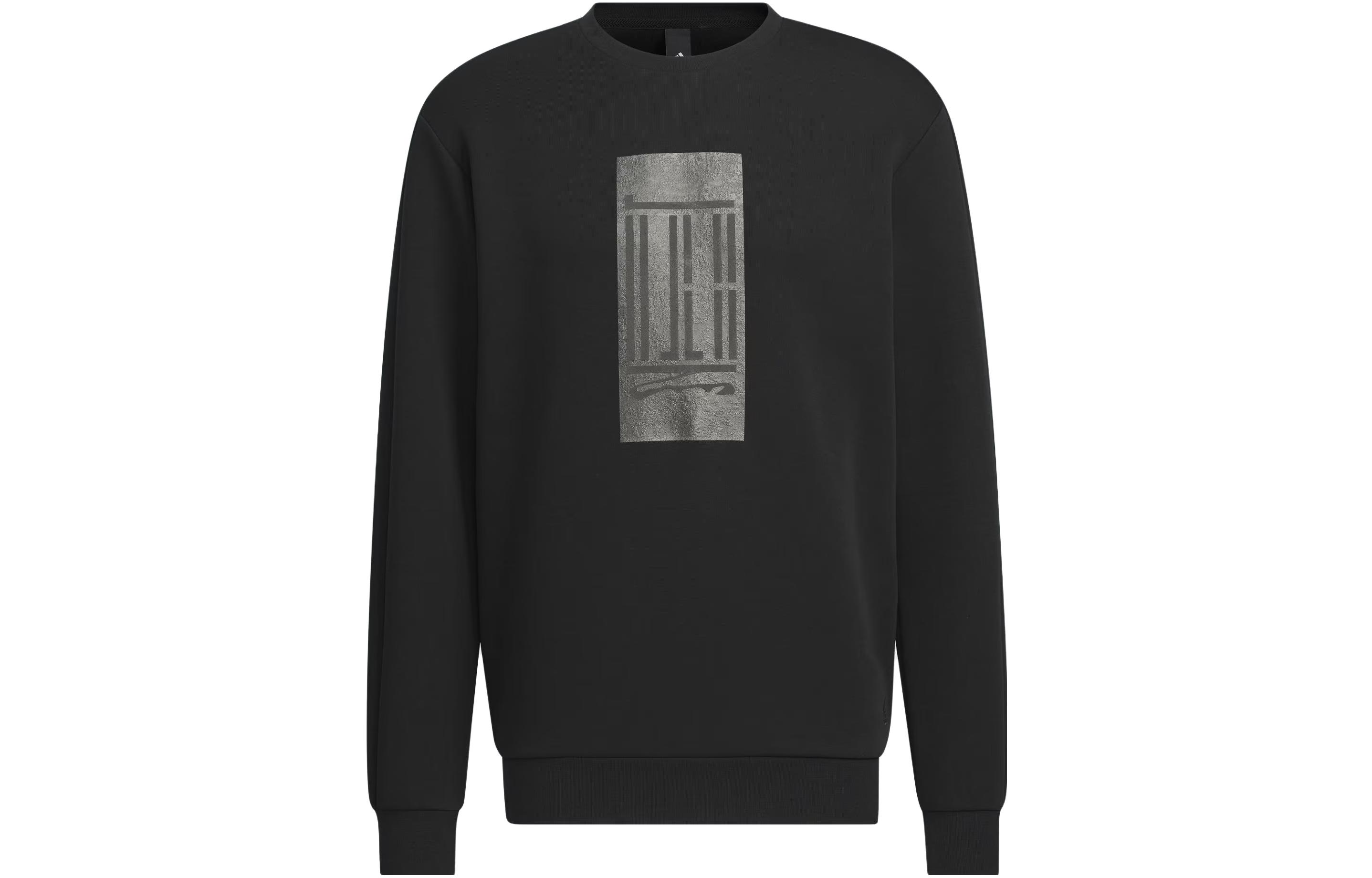 Adidas Wuji Series Sweatshirts Men s Black Crew Neck Moderate Regular IP4946 L