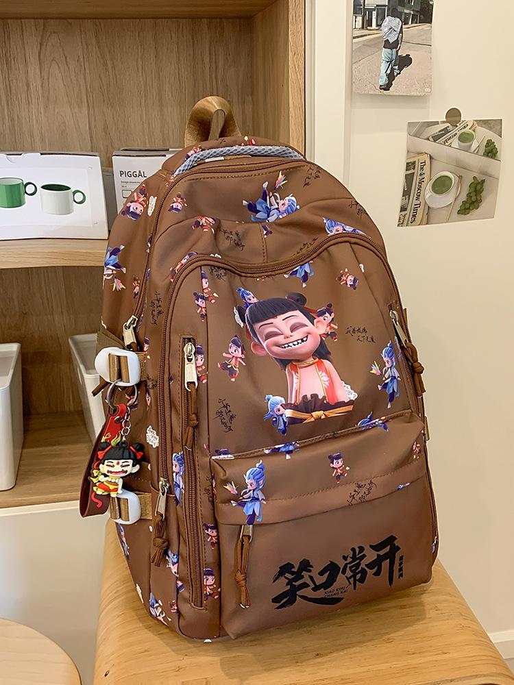 School bag girl cute back high value large capacity cartoon cute pain